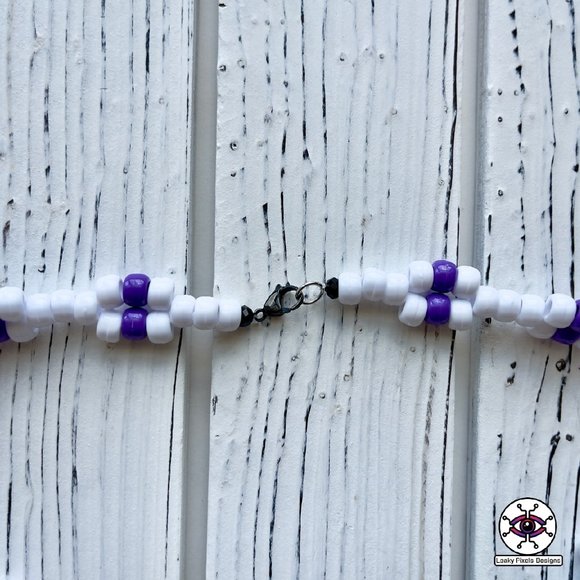 Indominus Rex Perler Necklace - Picture 3 of 4